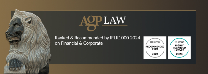 AGPLAW Ranked & Recommended by IFLR1000 2024